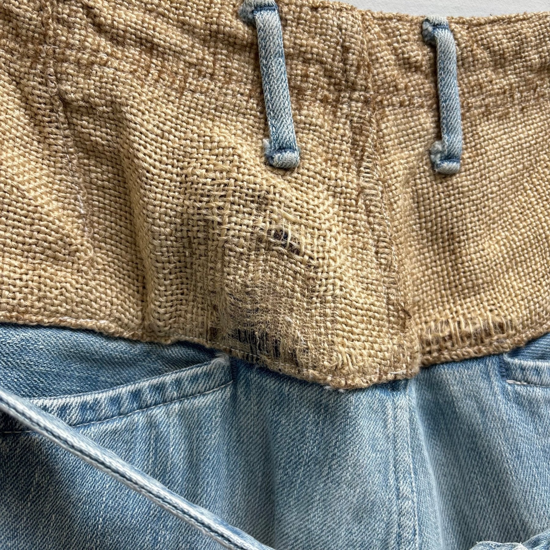00s Kapital Pierrot Light Wash Cropped Pants - Image 13