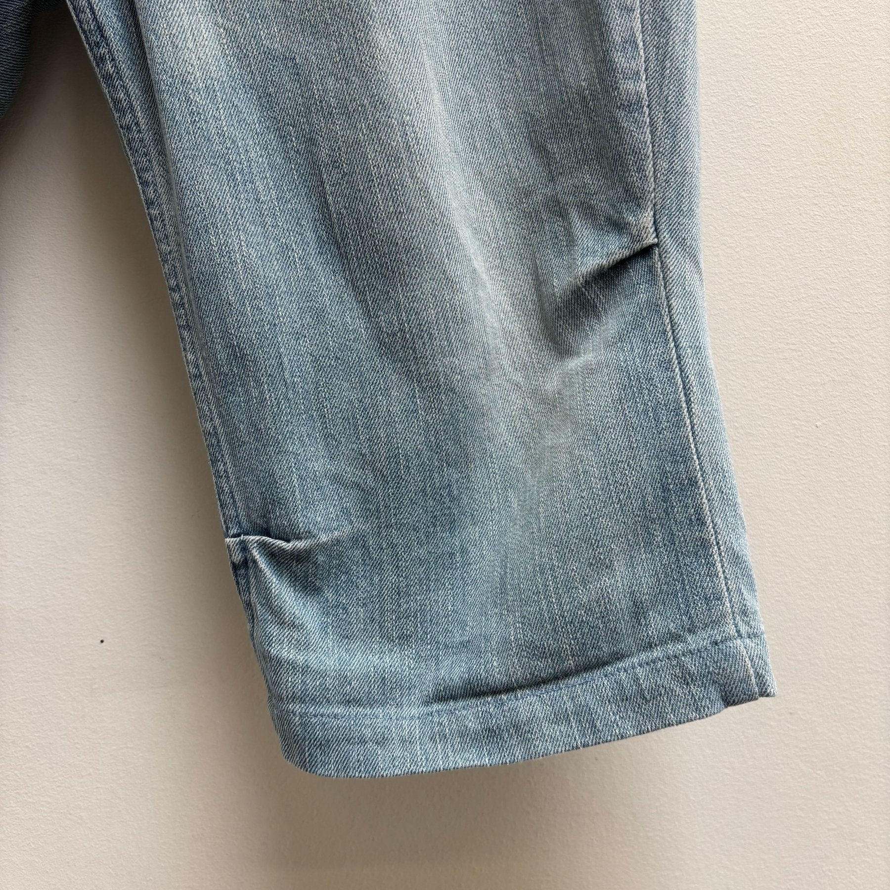 00s Kapital Pierrot Light Wash Cropped Pants - Image 6