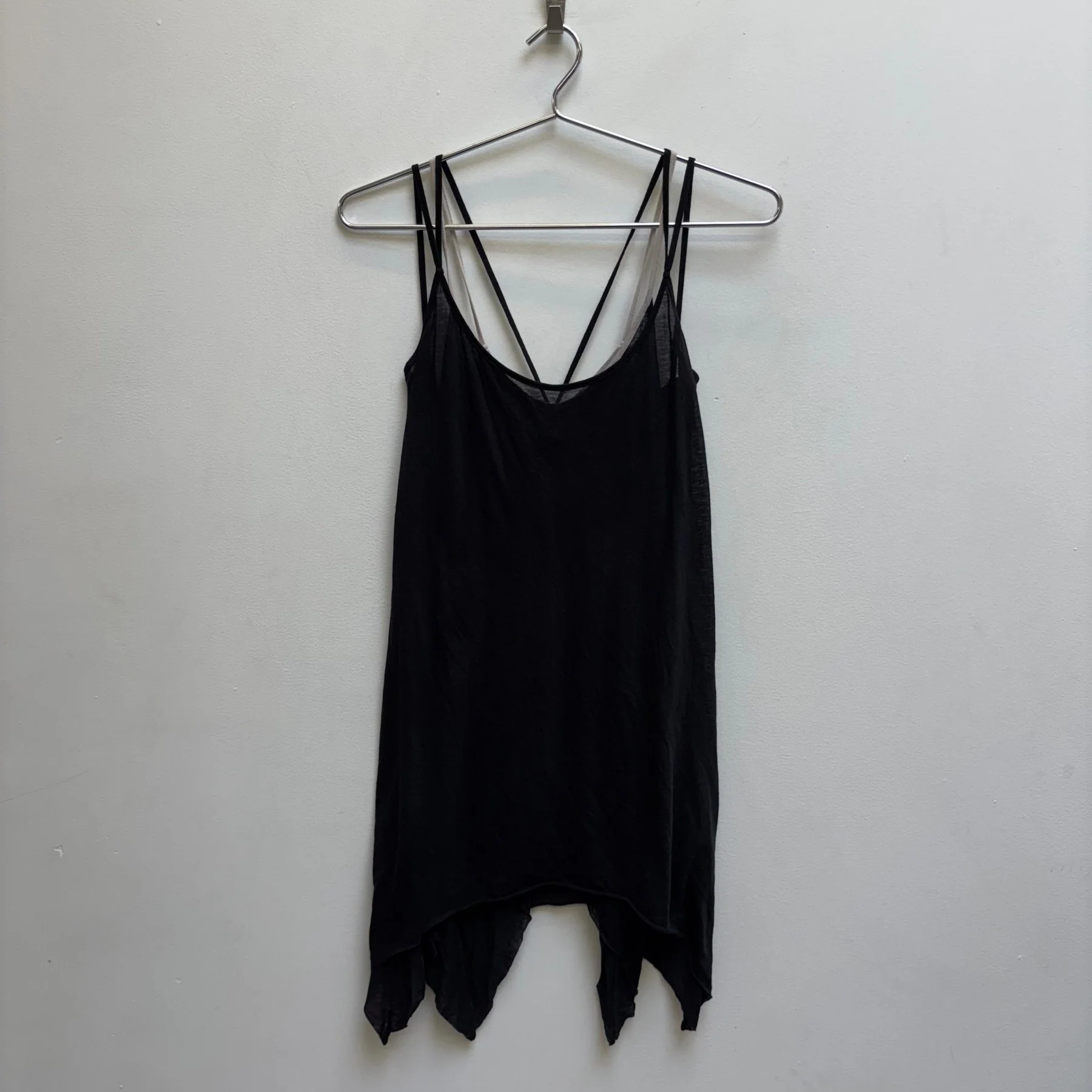 00s Le Grande Bleu (L.G.B.) Multi Strap Layered Tank Top