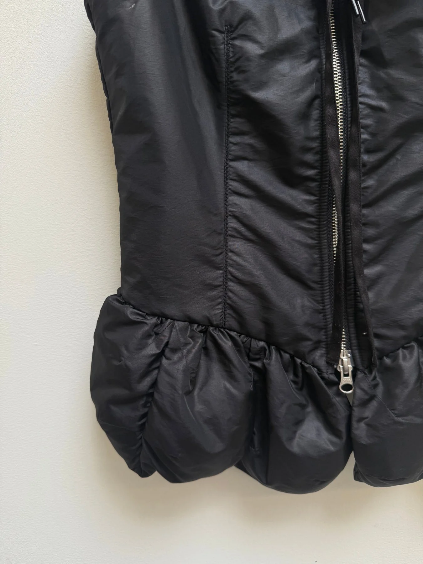 00s Marithé François Girbaud Puffer Zip Up Vest - Image 3