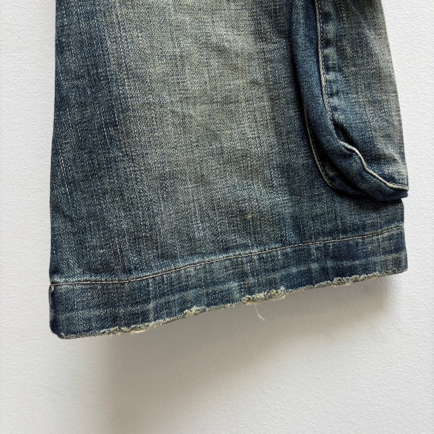 00s Marithé François Girbaud Reconstructed Flare Cargo Pants - Image 17