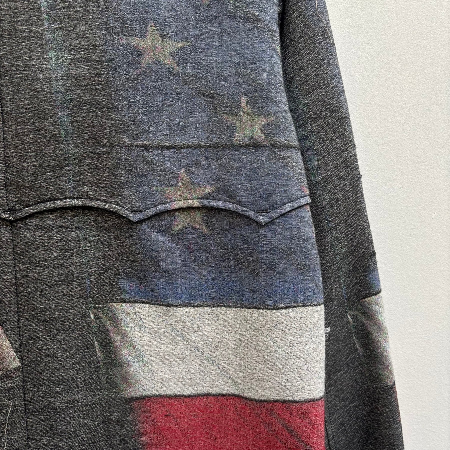 00s Mihara Yasuhiro American Flag Jacket - Image 13