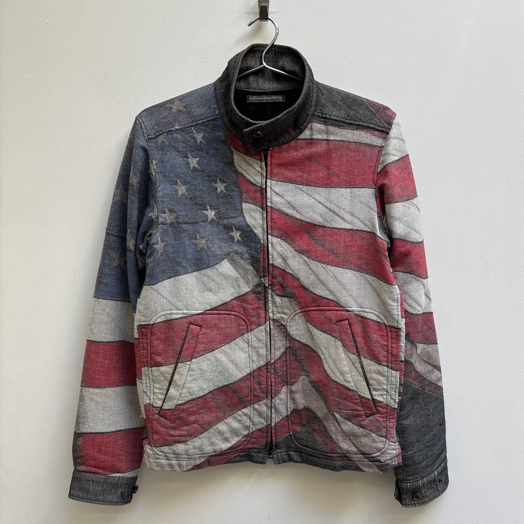 00s Mihara Yasuhiro American Flag Jacket - Image 3