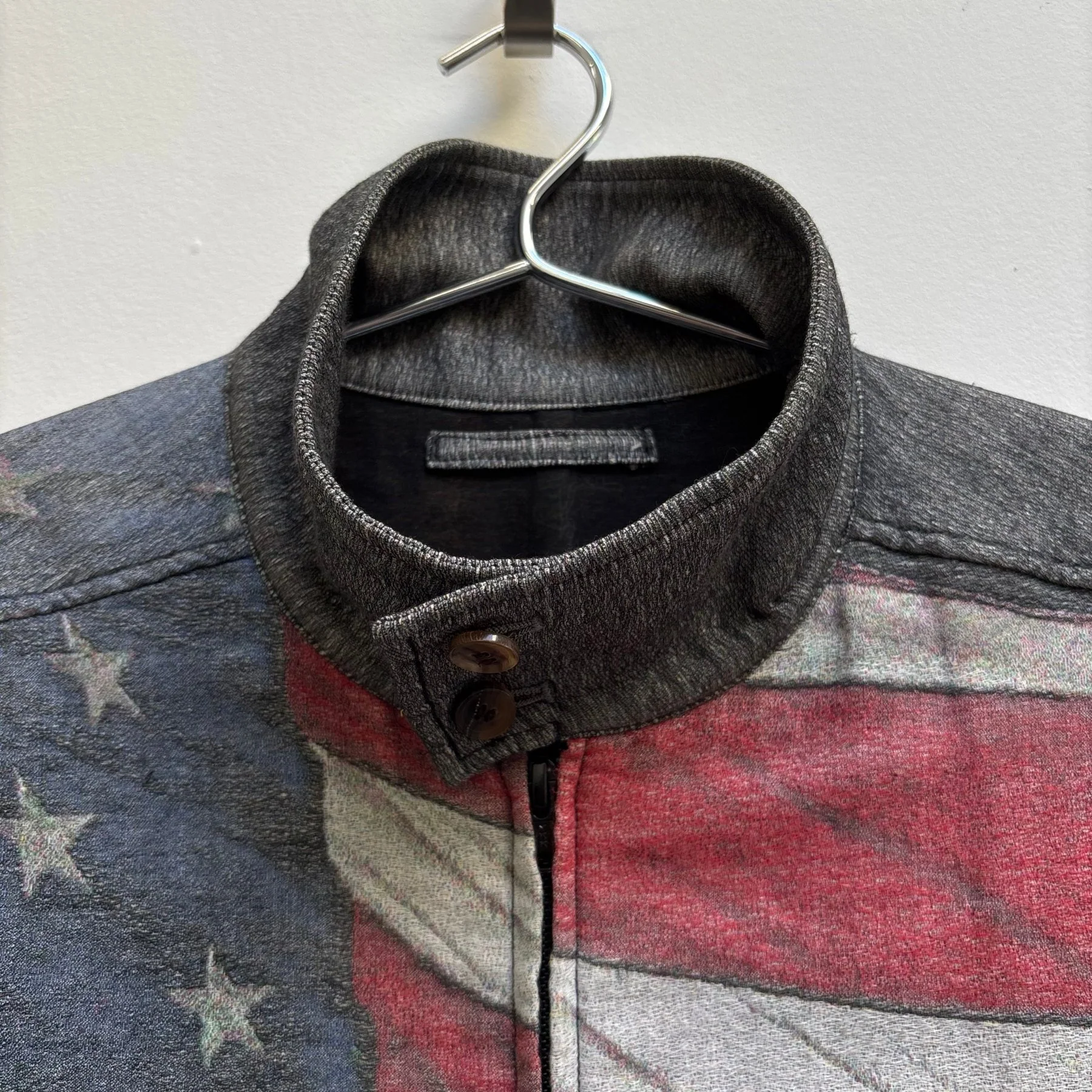 00s Mihara Yasuhiro American Flag Jacket - Image 5