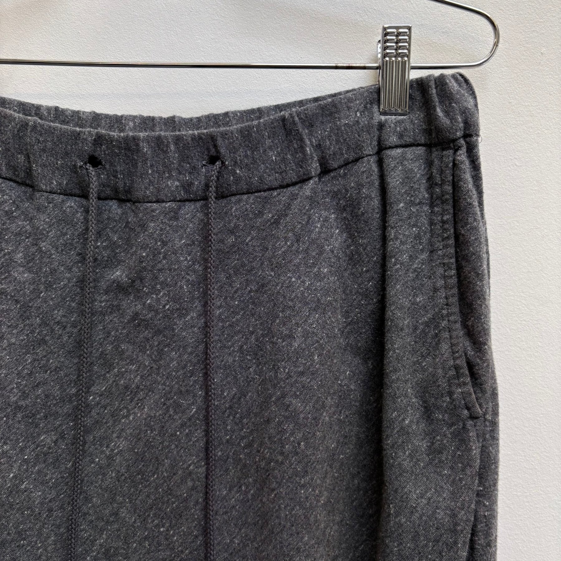 00s Mihara Yasuhiro Drop Crotch T-Shirt Cropped Sweats - Image 5