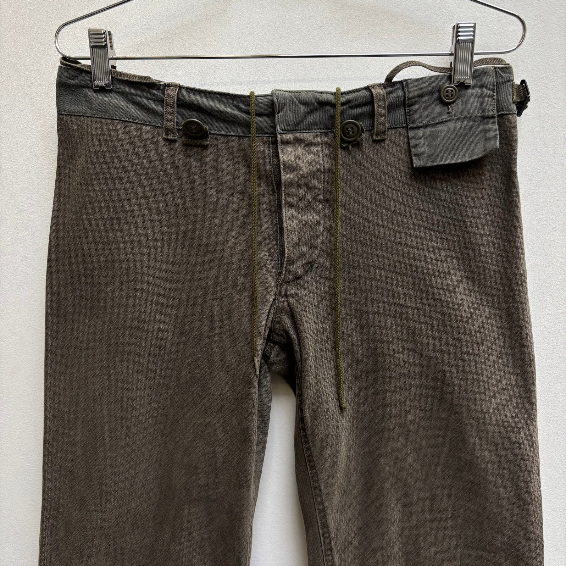 00s Mihara Yasuhiro Military Cargo Shorts - Image 3