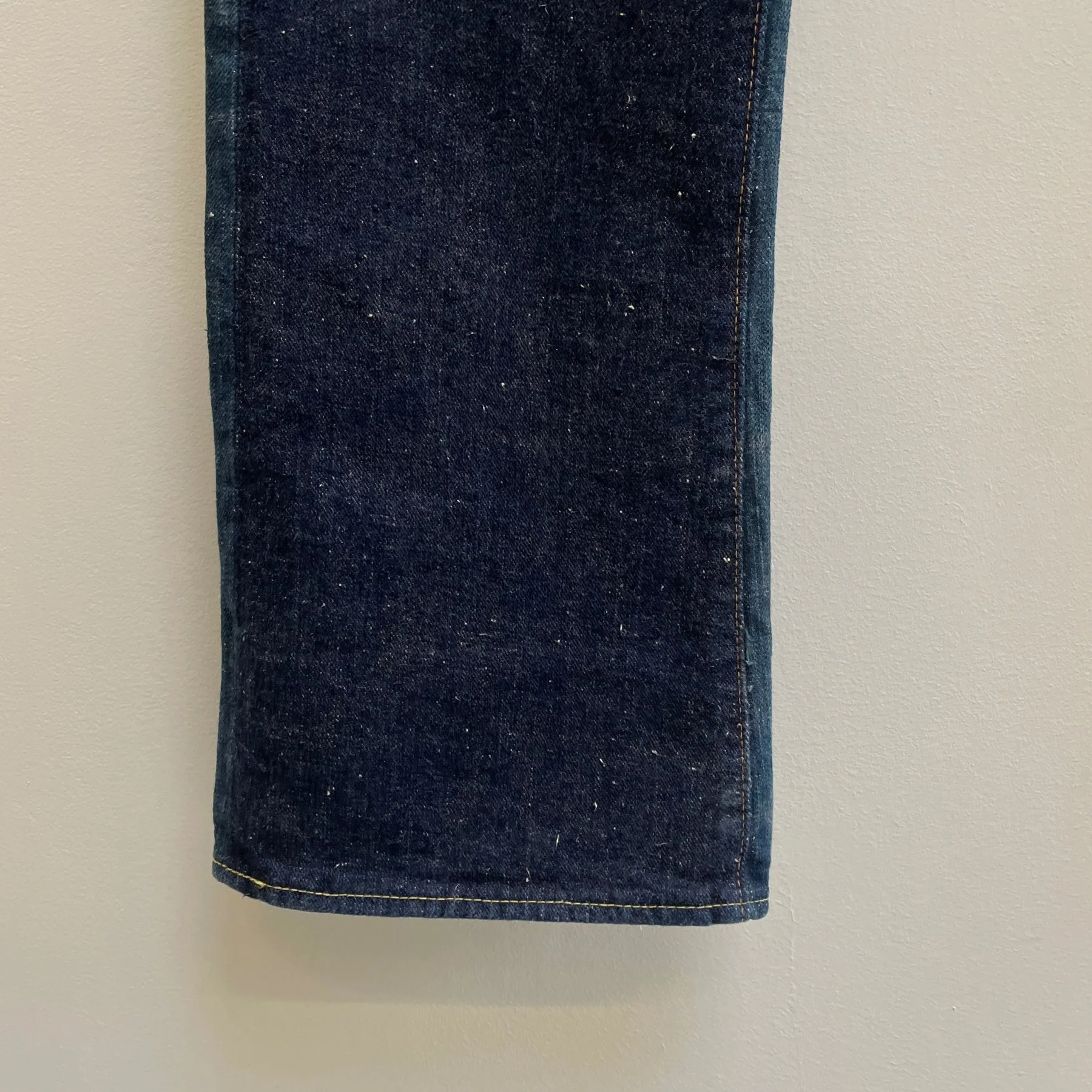 00s Mihara Yasuhiro X Sugar Cane Tie Back Selvedge Denim Jeans - Image 4