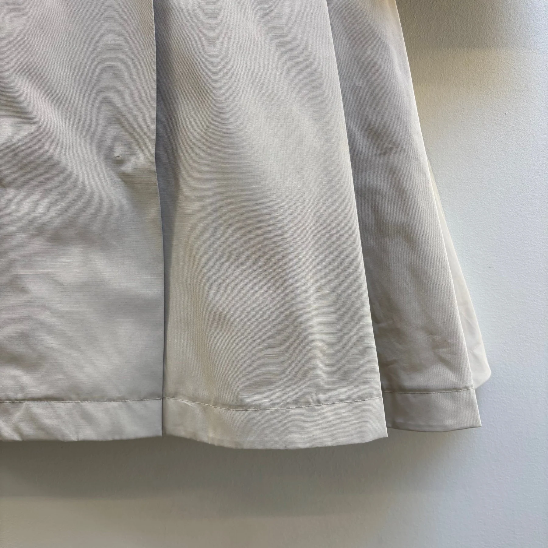 00s Prada Pleated French Trench Coat - Image 10