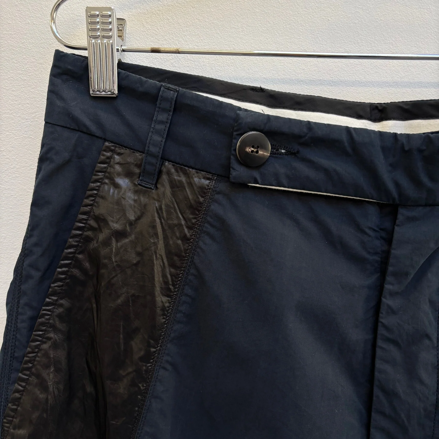 00s Rick Owens Sarouel Shorts - Image 2