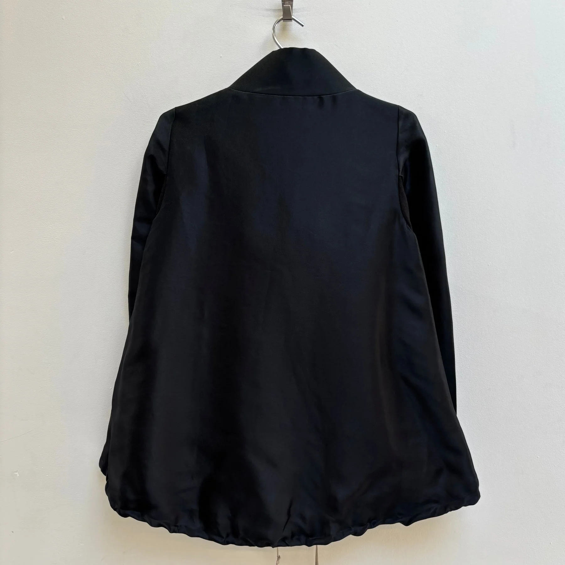 00s Rick Owens Silk Drop Neck Jacket - Image 2