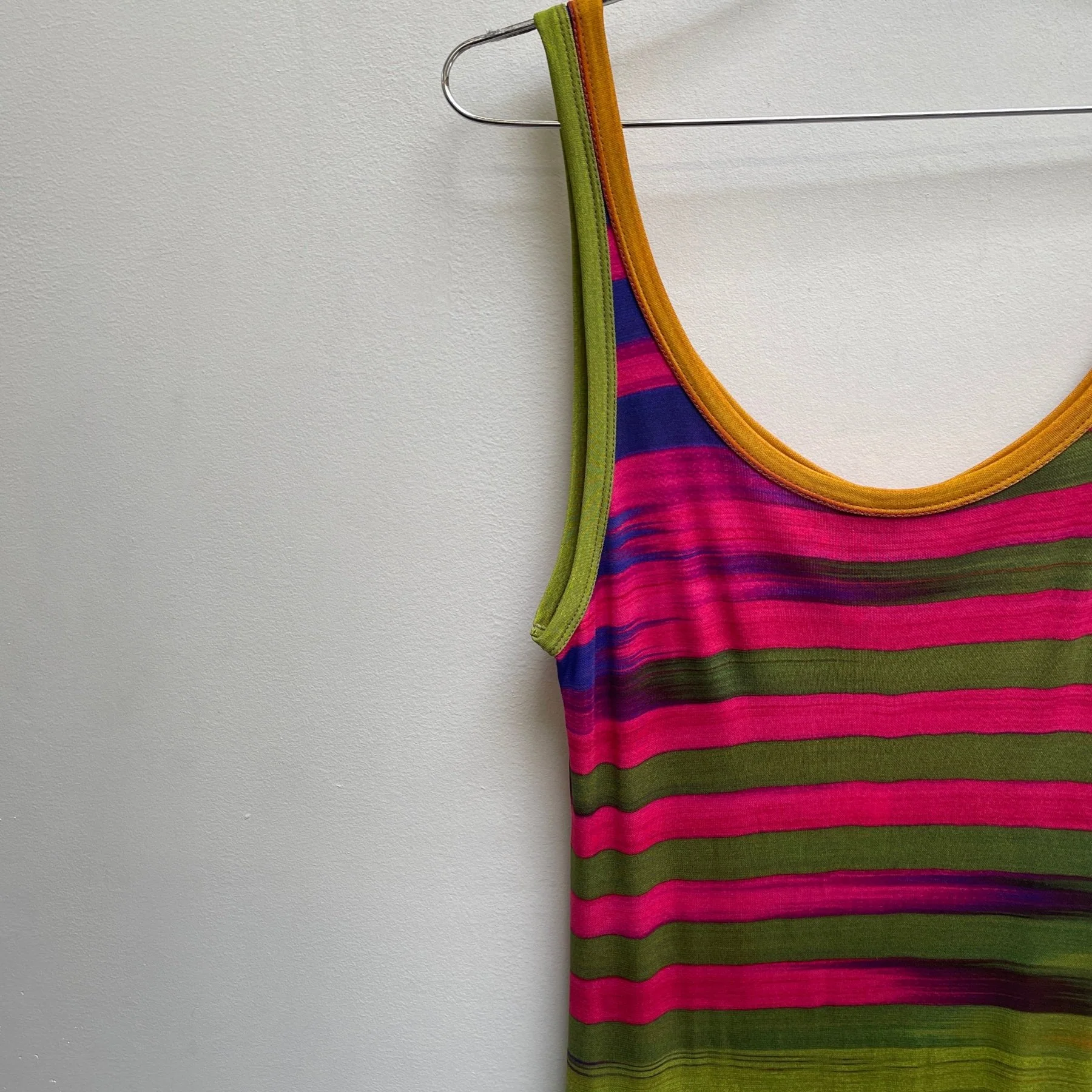 00s SOLEIL by Jean Paul Gaultier Gradient Stripe Dress - Image 3