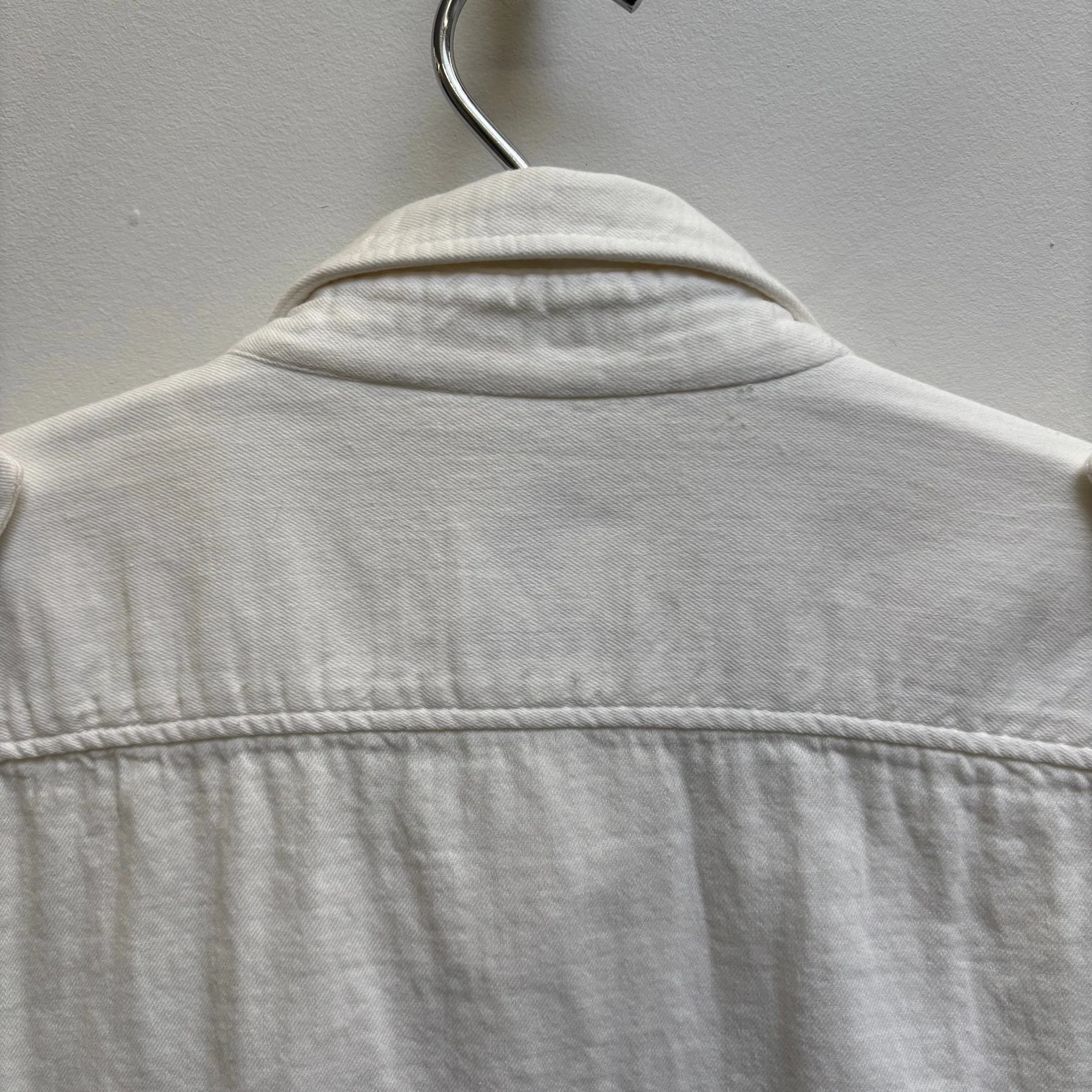 00s Yohji Yamamoto Y’s Fatigued Military Button Up Shirt - Image 7
