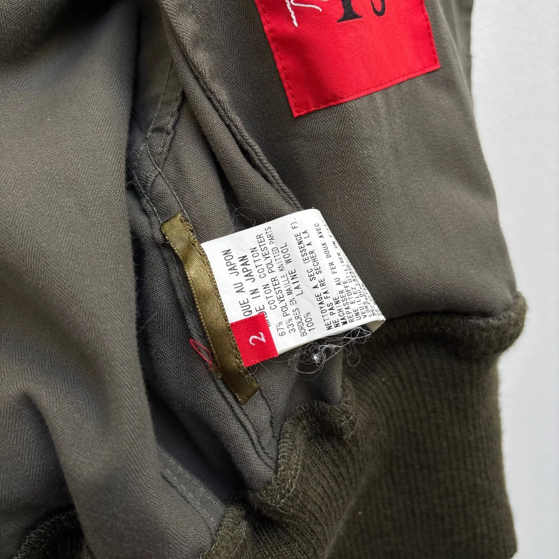 00s Yohji Yamamoto Y’s Military Flight Jacket - Image 18