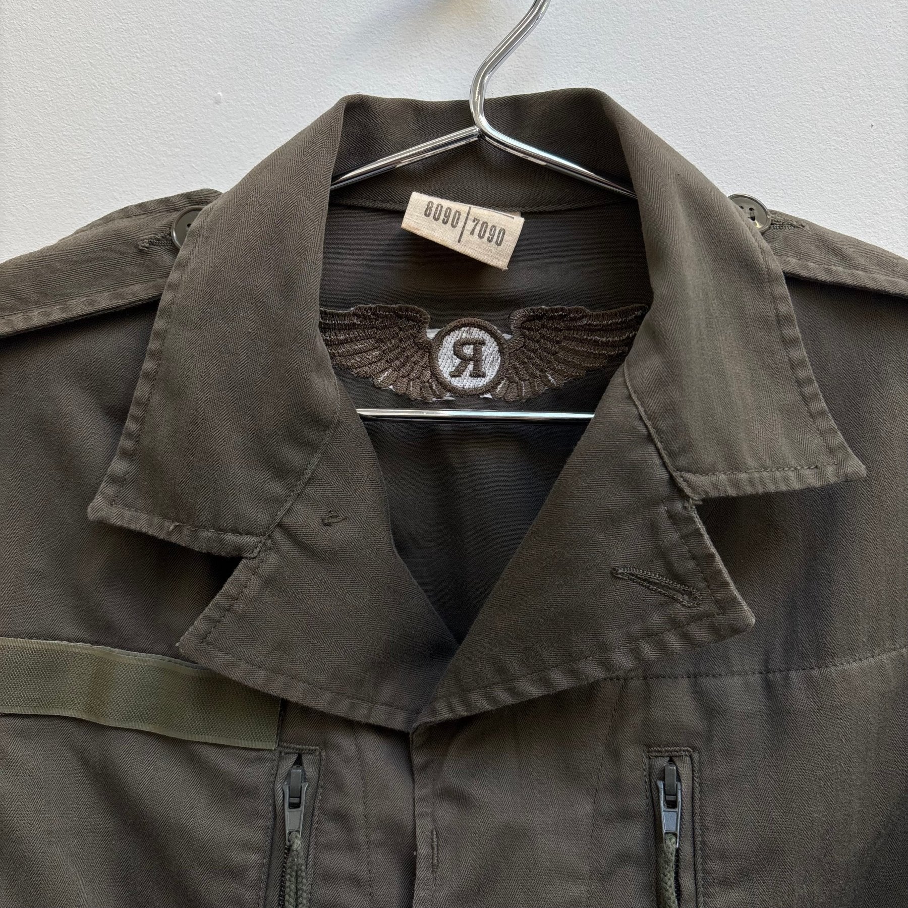 00s Yohji Yamamoto Y’s Military Flight Jacket - Image 4