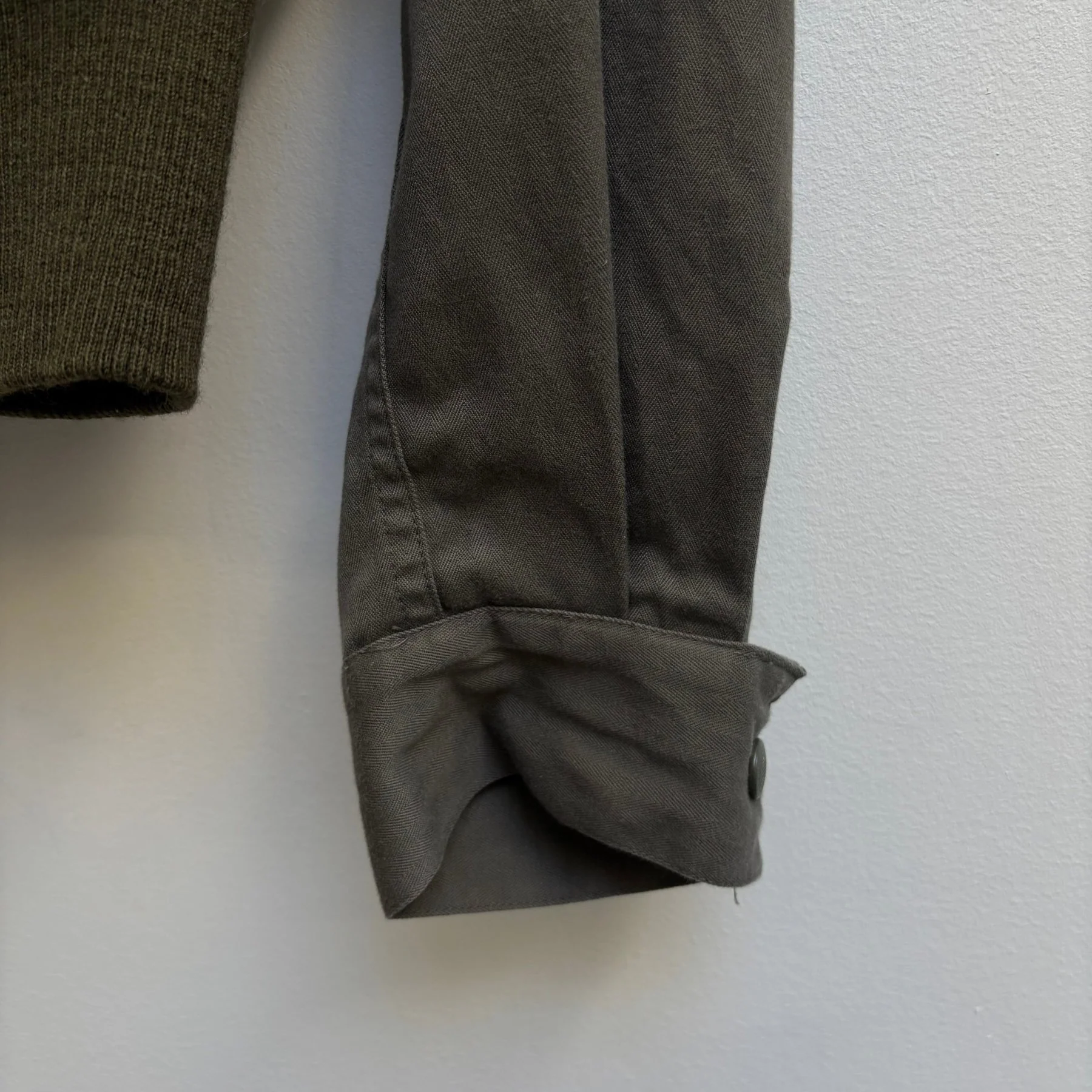 00s Yohji Yamamoto Y’s Military Flight Jacket - Image 8