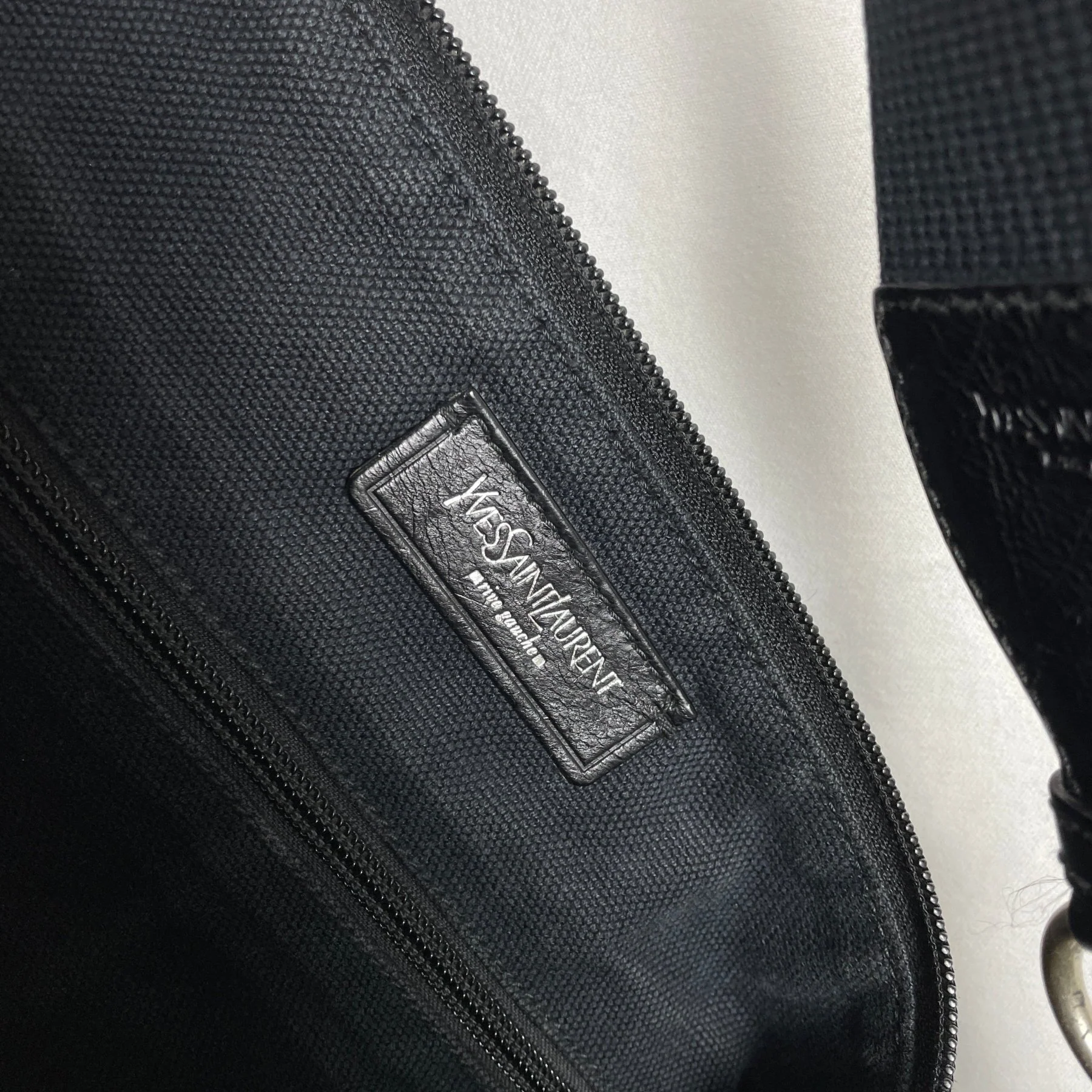 00s Yves Saint Laurent Rive Gauche Mombasa Shoulder Bag - Image 14