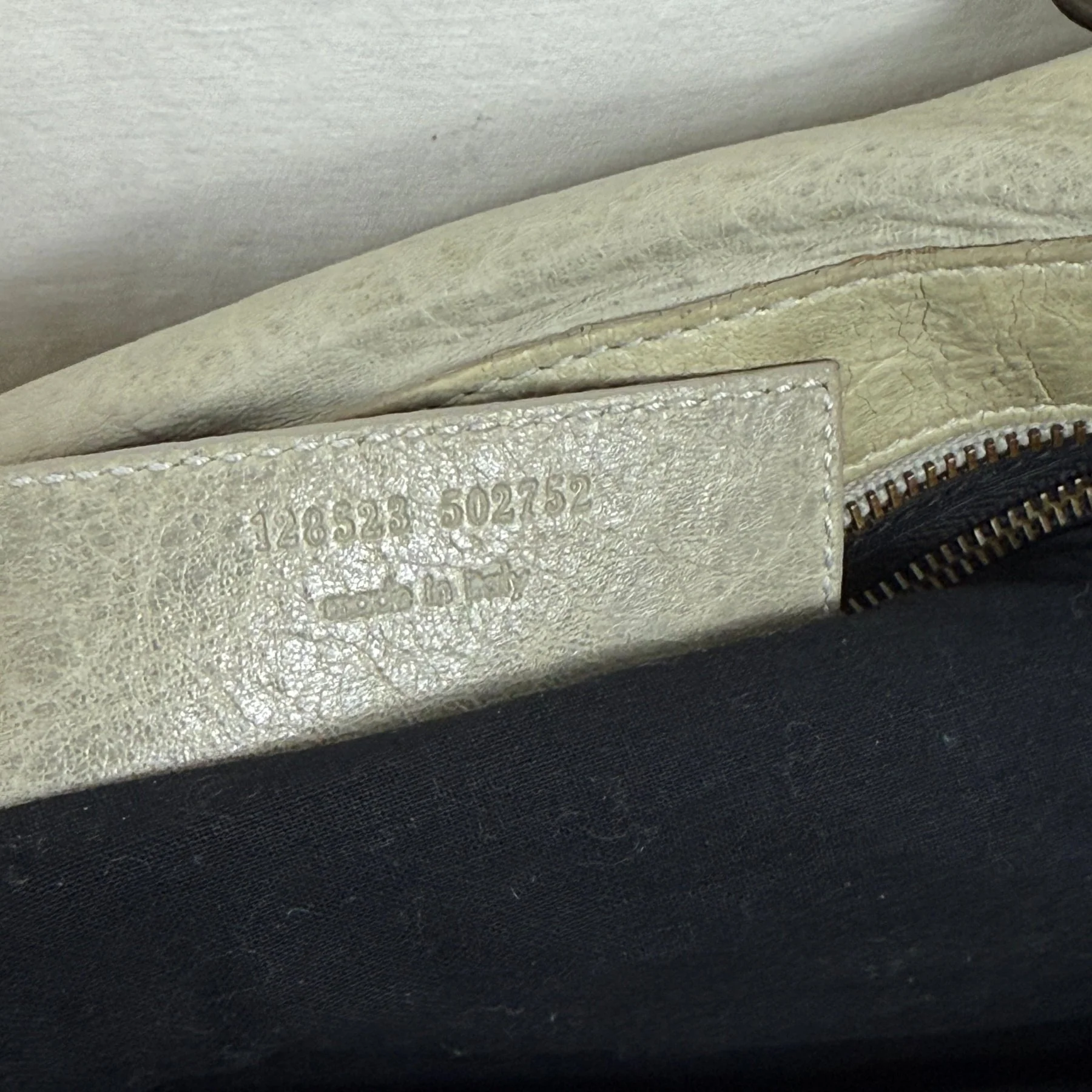 08 Balenciaga Grey/Pistachio Green Twiggy Bag - Image 9
