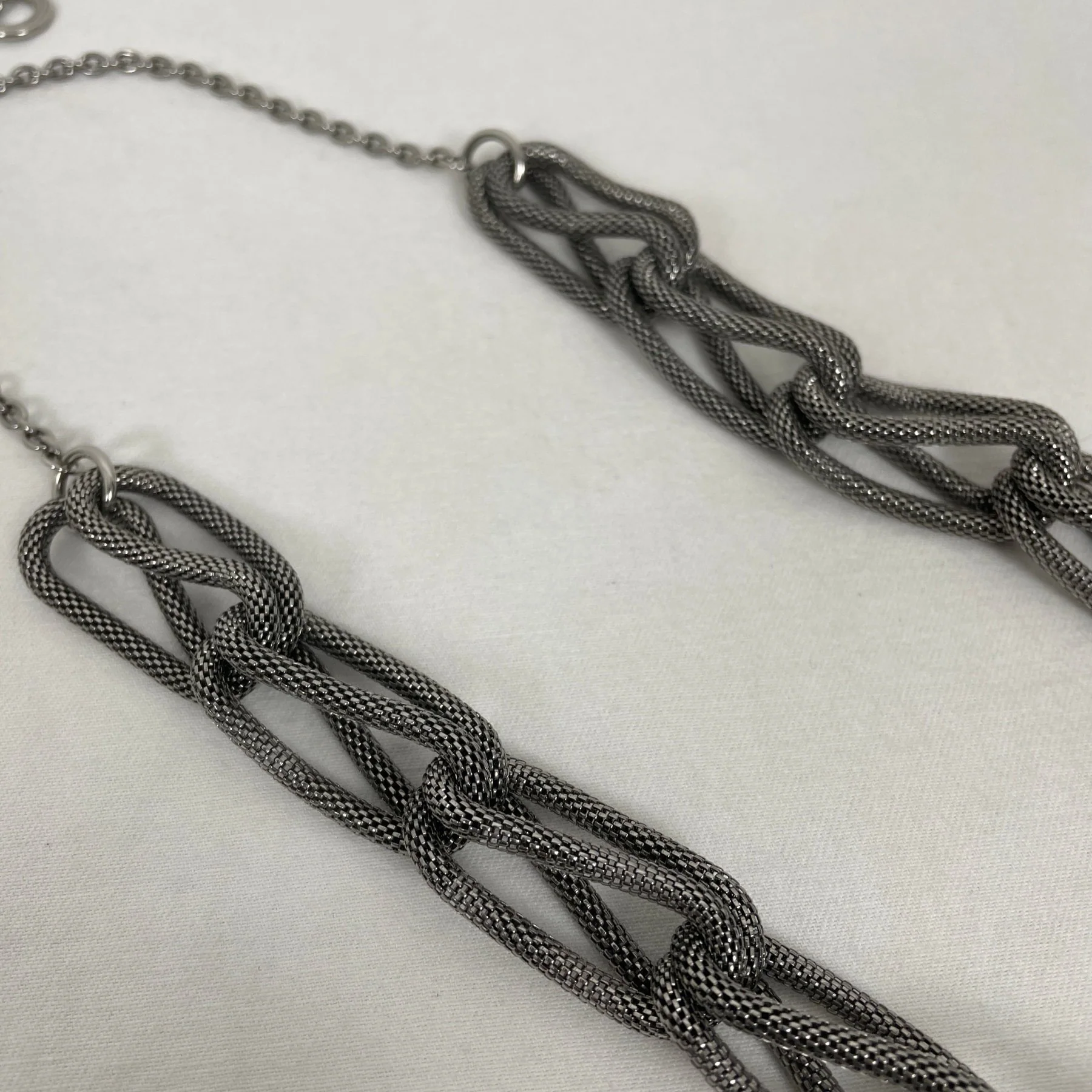 00s Emporio Armani Chainmail Necklace - Image 3