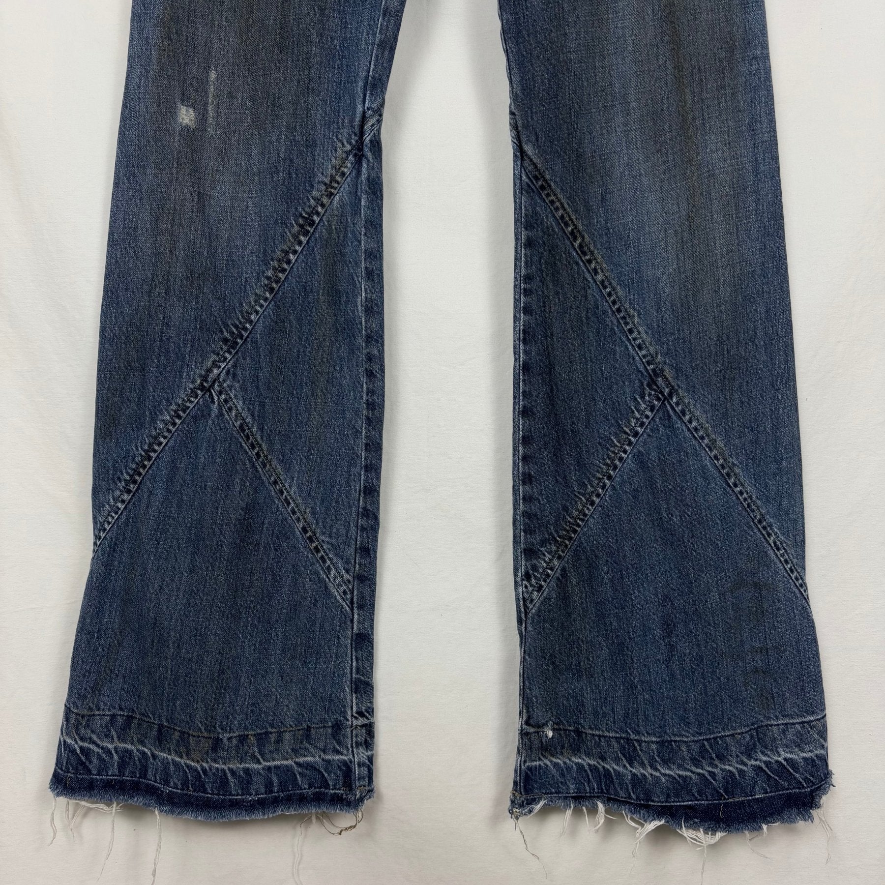 2001 Rick Owens Slab Spiral Cut Jeans - Image 4