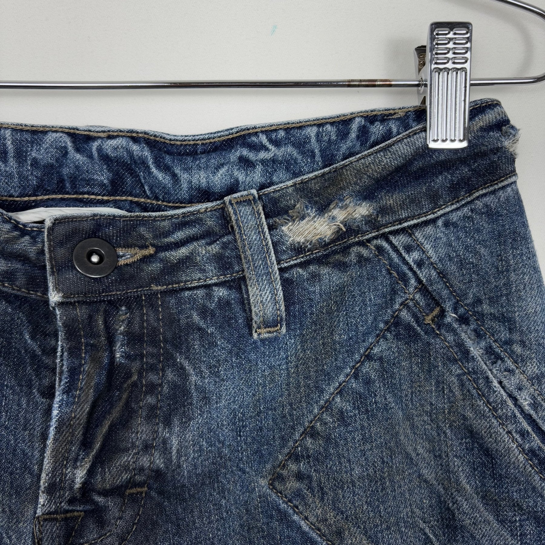 2001 Rick Owens Slab Spiral Cut Jeans - Image 6