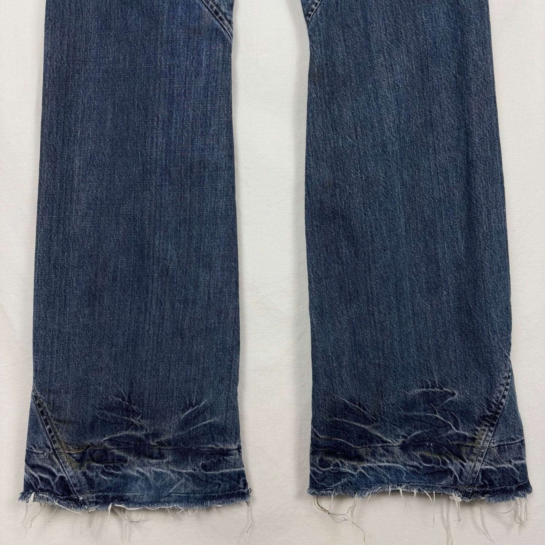 2001 Rick Owens Slab Spiral Cut Jeans - Image 8