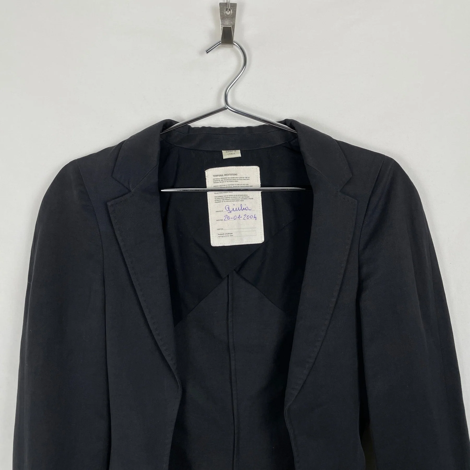 2004 Hussein Chalayan Open Blazer - Image 2