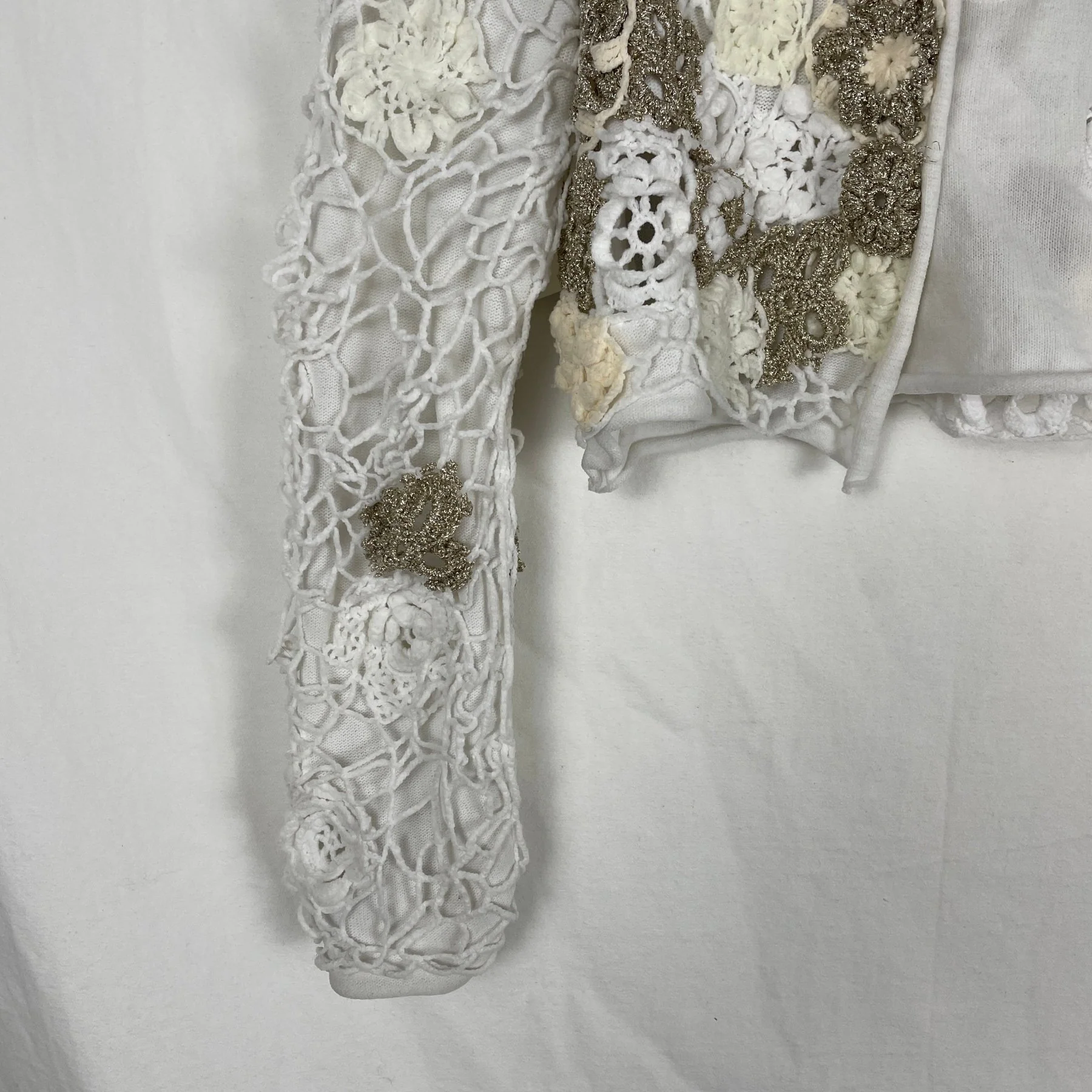 2005 Comme des Garçons Tricot Reversible Crochet Jacket - Image 3