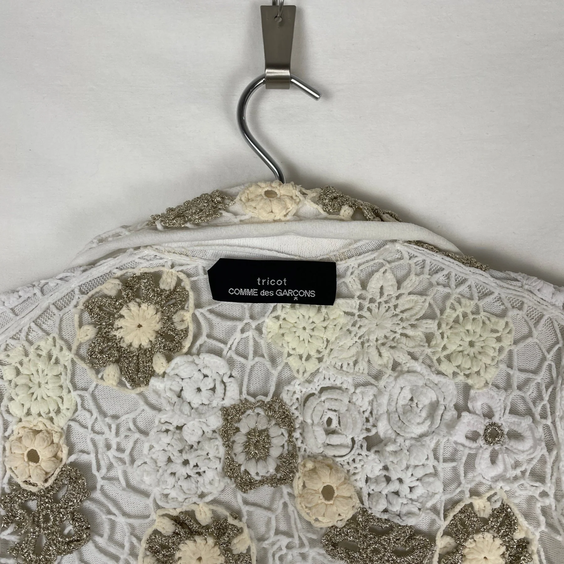 2005 Comme des Garçons Tricot Reversible Crochet Jacket - Image 6