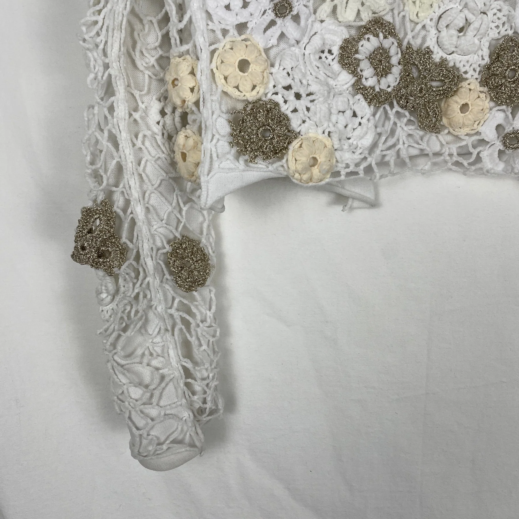 2005 Comme des Garçons Tricot Reversible Crochet Jacket - Image 7