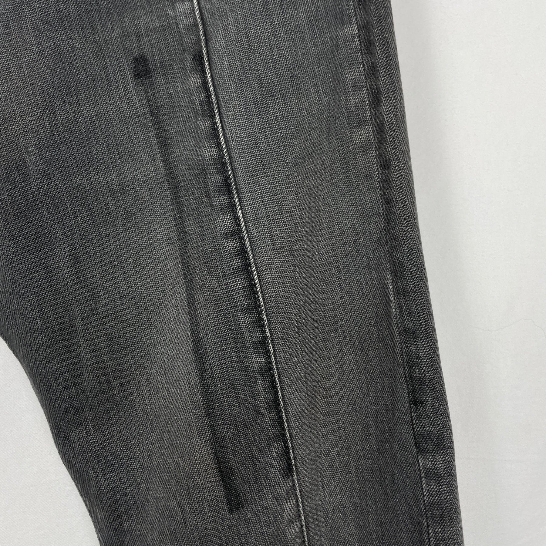 2006 Junya Watanabe Man Distressed Cropped Jeans - Image 6