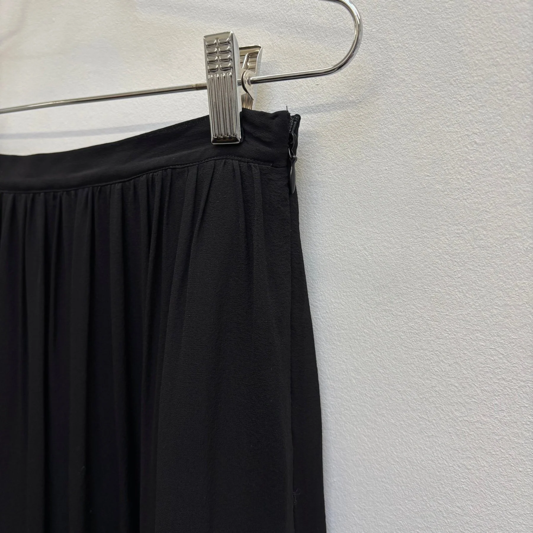 2010s Balmain Sheer Silk Embroidered Maxi Skirt - Image 8