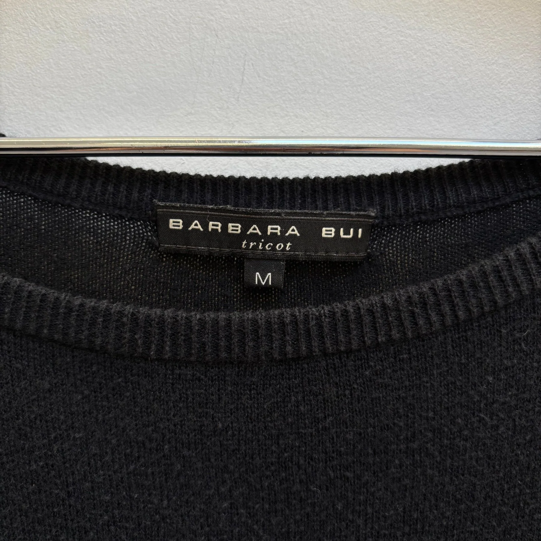 2010s Barbara Bui Tricot Short Sleeve Sweater Dress - Image 9