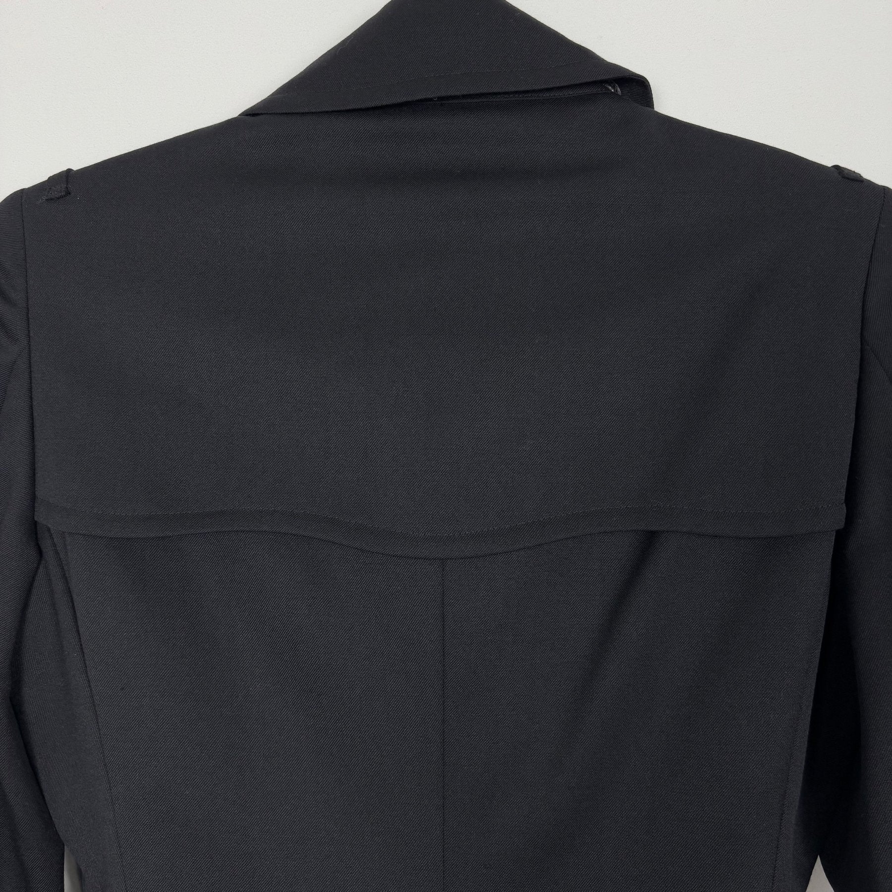 2011 Comme Des Garcons Homme Plus Slashed Military Blazer - Image 8