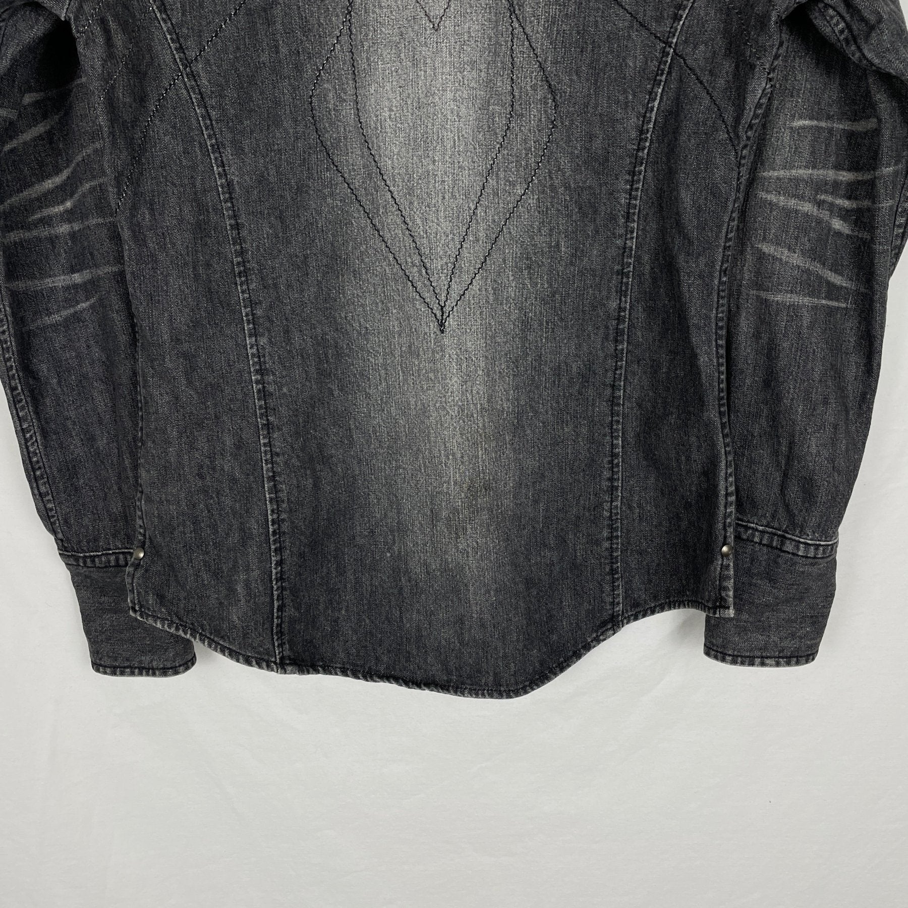 5351 Pour Les Hommes Denim Shirt With Studs - Image 6
