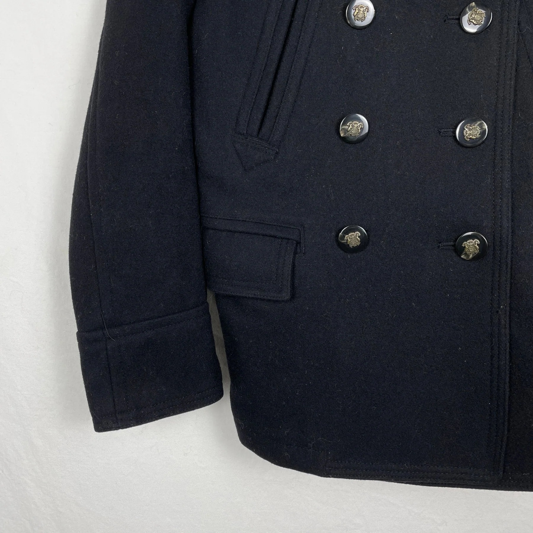 5351 Pour Les Hommes Double Breasted Coat - Image 4