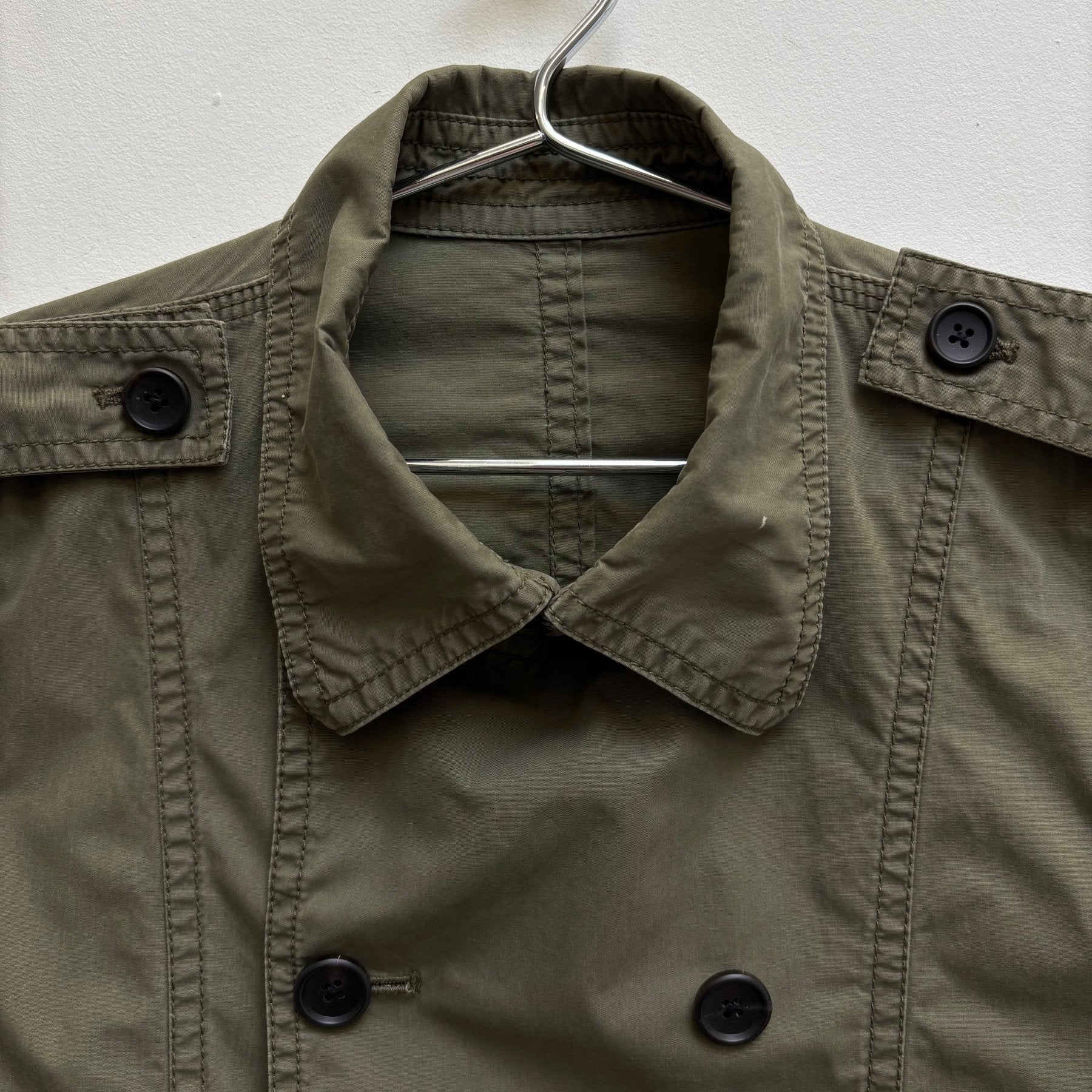 00s 5351 Pour Les Hommes Double Breasted Military Jacket - Image 3
