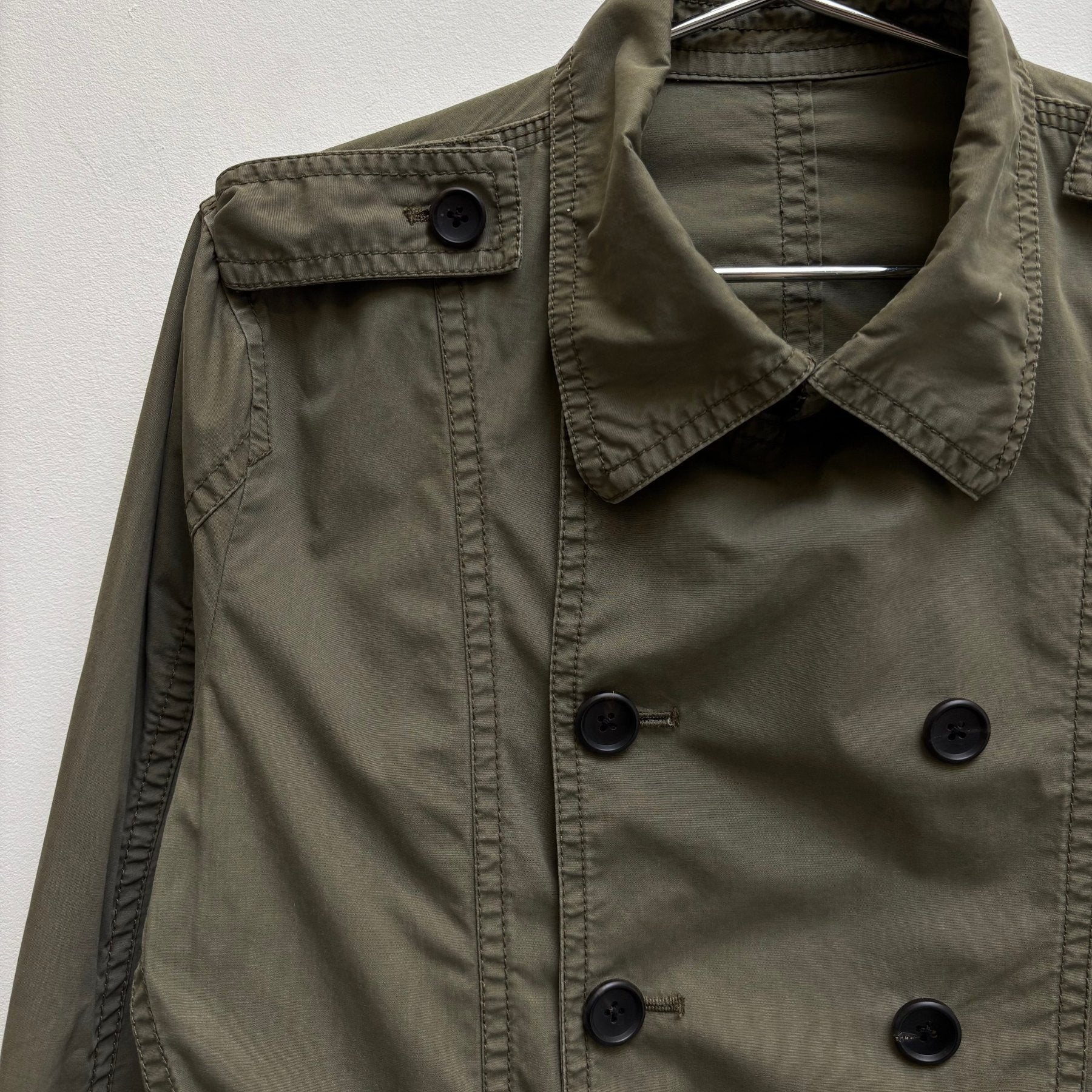 00s 5351 Pour Les Hommes Double Breasted Military Jacket - Image 4