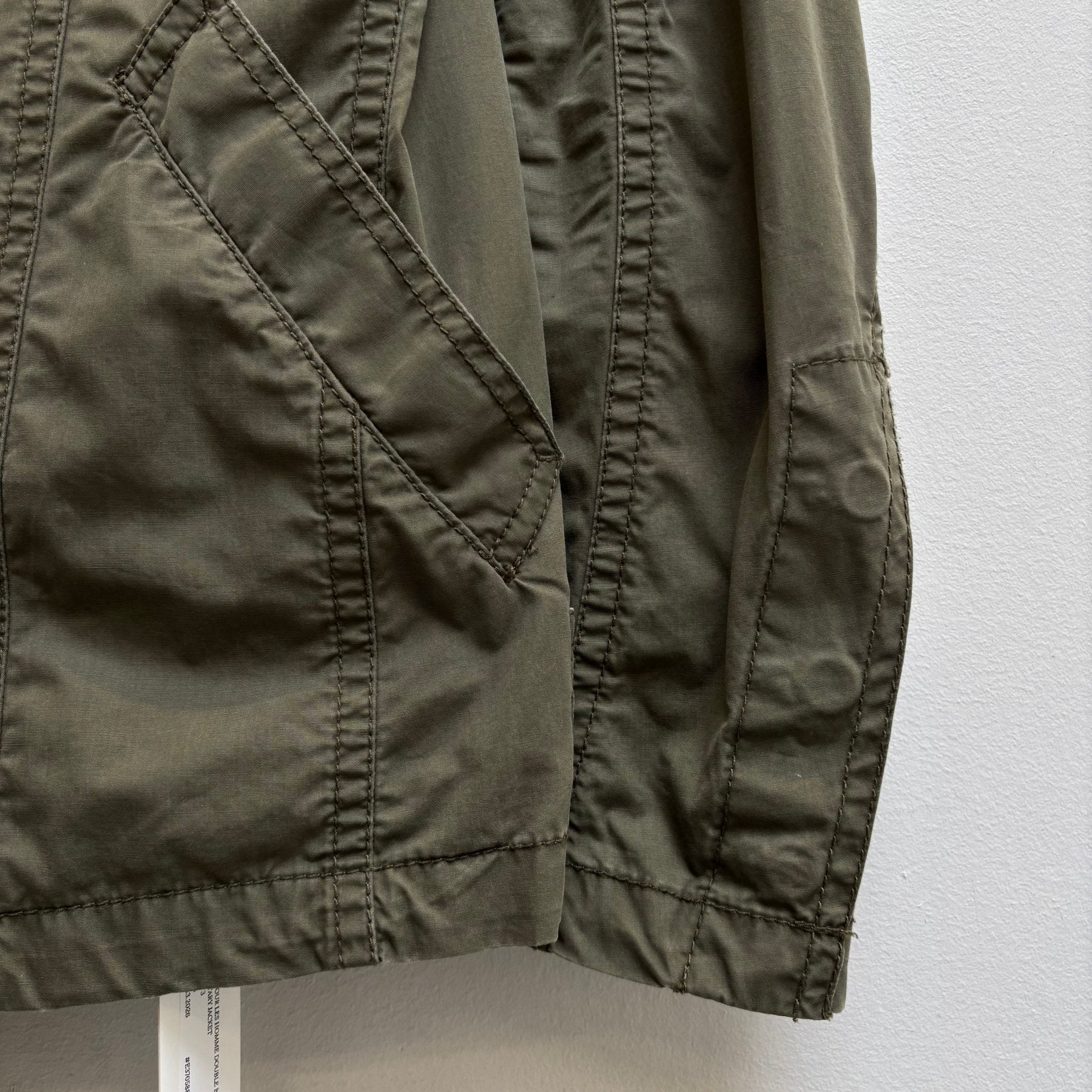 00s 5351 Pour Les Hommes Double Breasted Military Jacket - Image 5