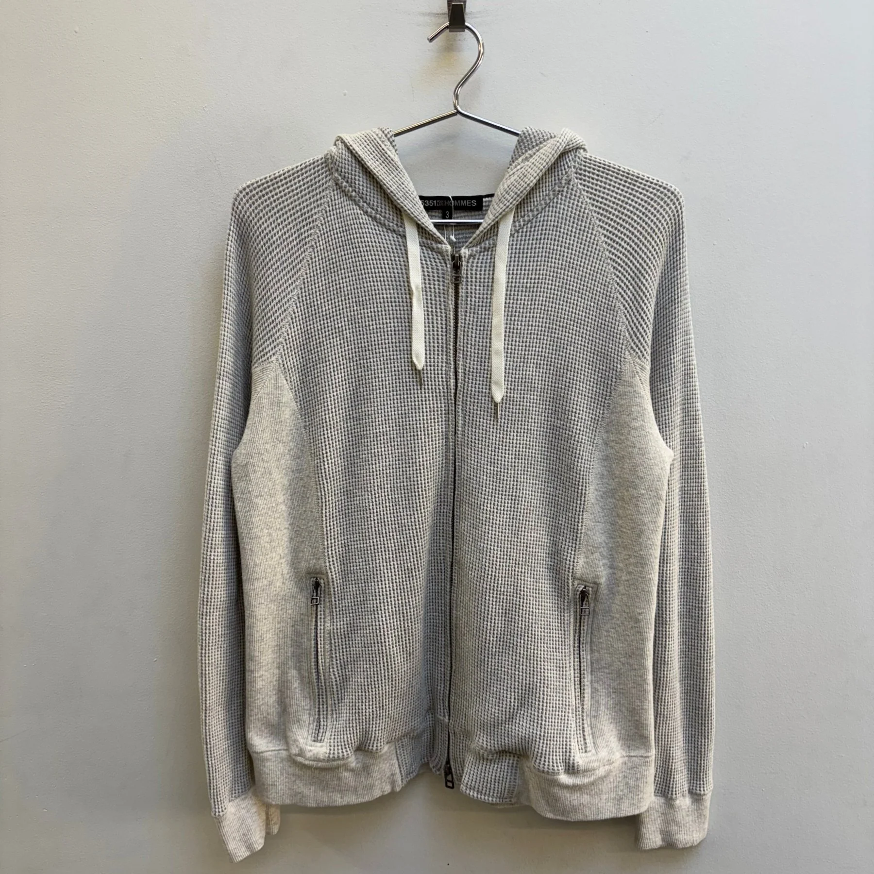 5351 Pour Les Hommes Waffle Knit Hoodie