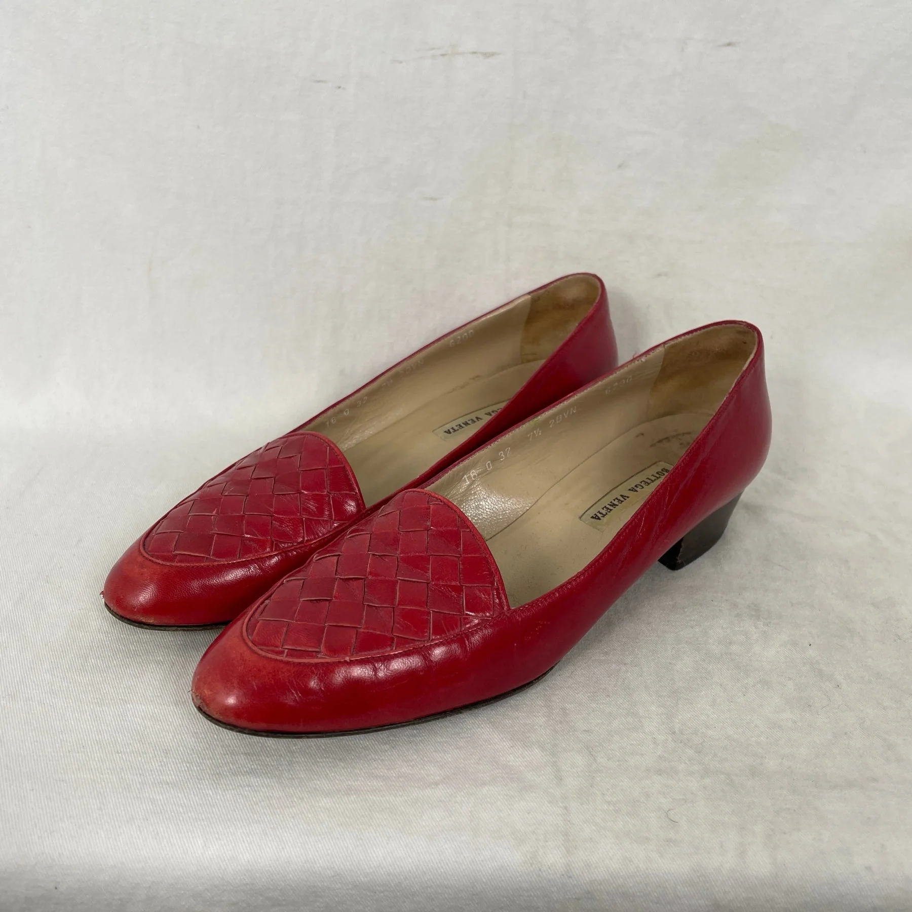 80s Bottega Veneta Intrecciato Loafers - Image 3