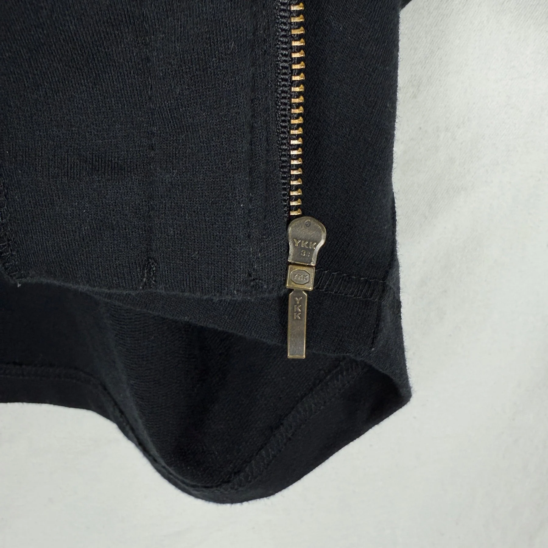 90s Atsuro Tayama "Refreshing" Lace Lined Hoodie Poncho - Image 9