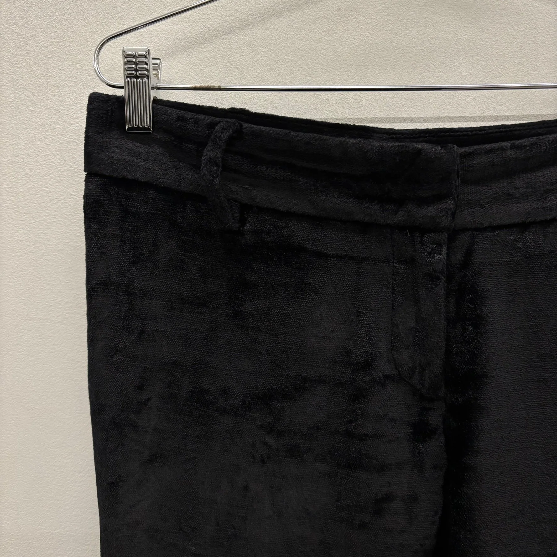 00s Costume National Velvet Trousers - Image 5