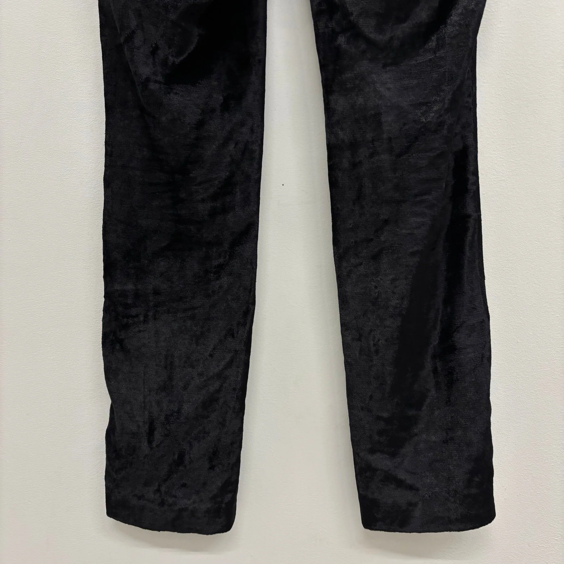 00s Costume National Velvet Trousers - Image 9