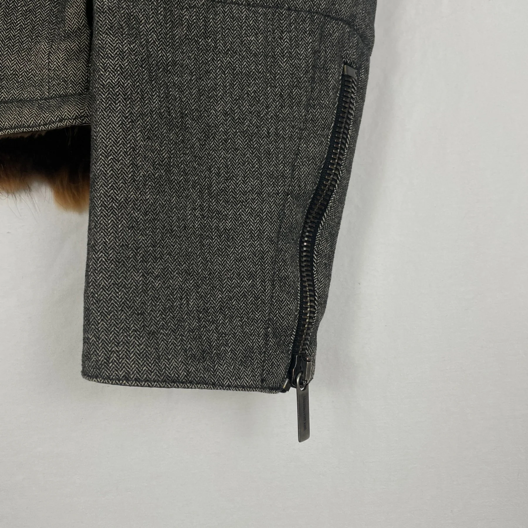 90s Dirk Bikkembergs Faux Fur Blouson Jacket - Image 4