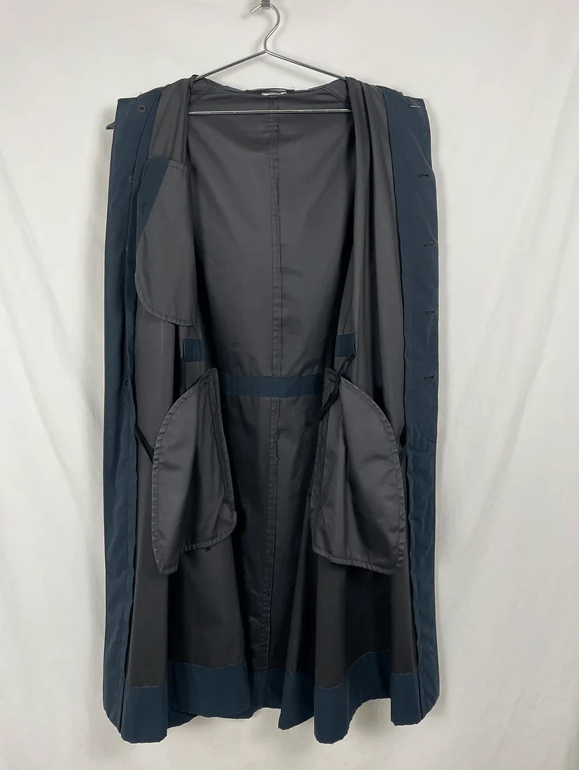 90s Dries Van Noten Long Raincoat - Image 6