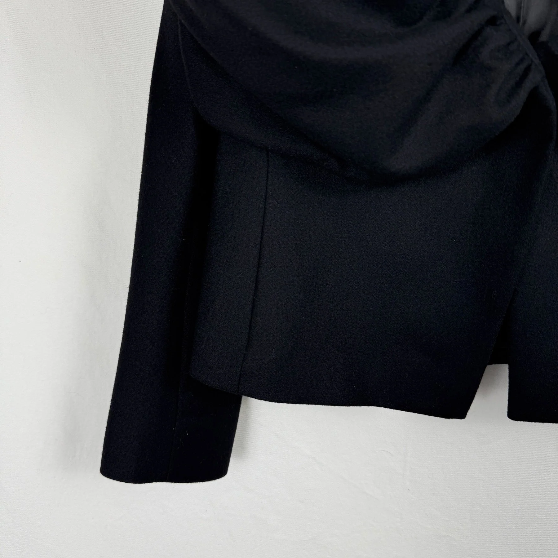 90s Dries Van Noten Shawl Collar Jacket - Image 3