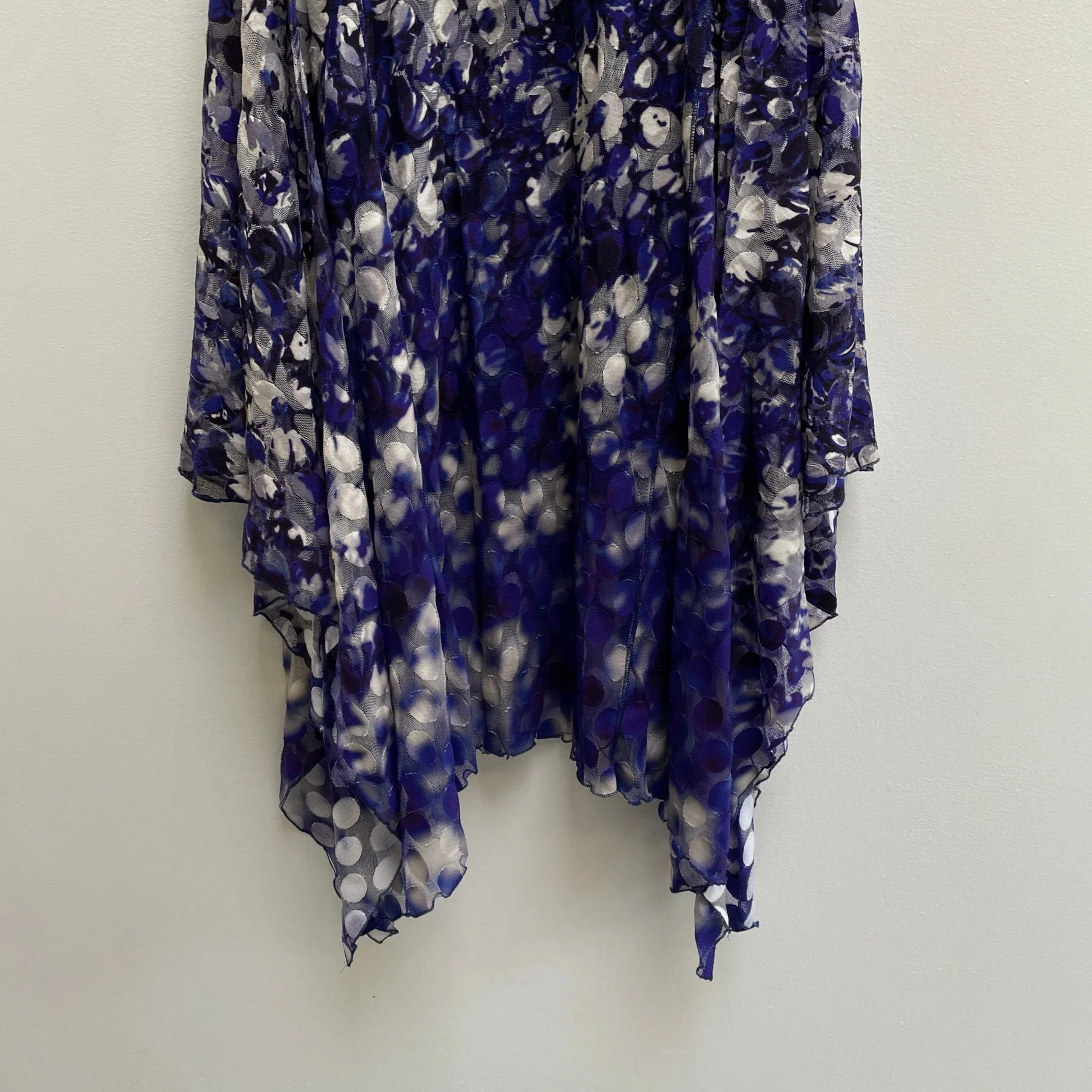 90s Jean Paul Gaultier SOLEIL Patterned Mesh Dress - Image 8