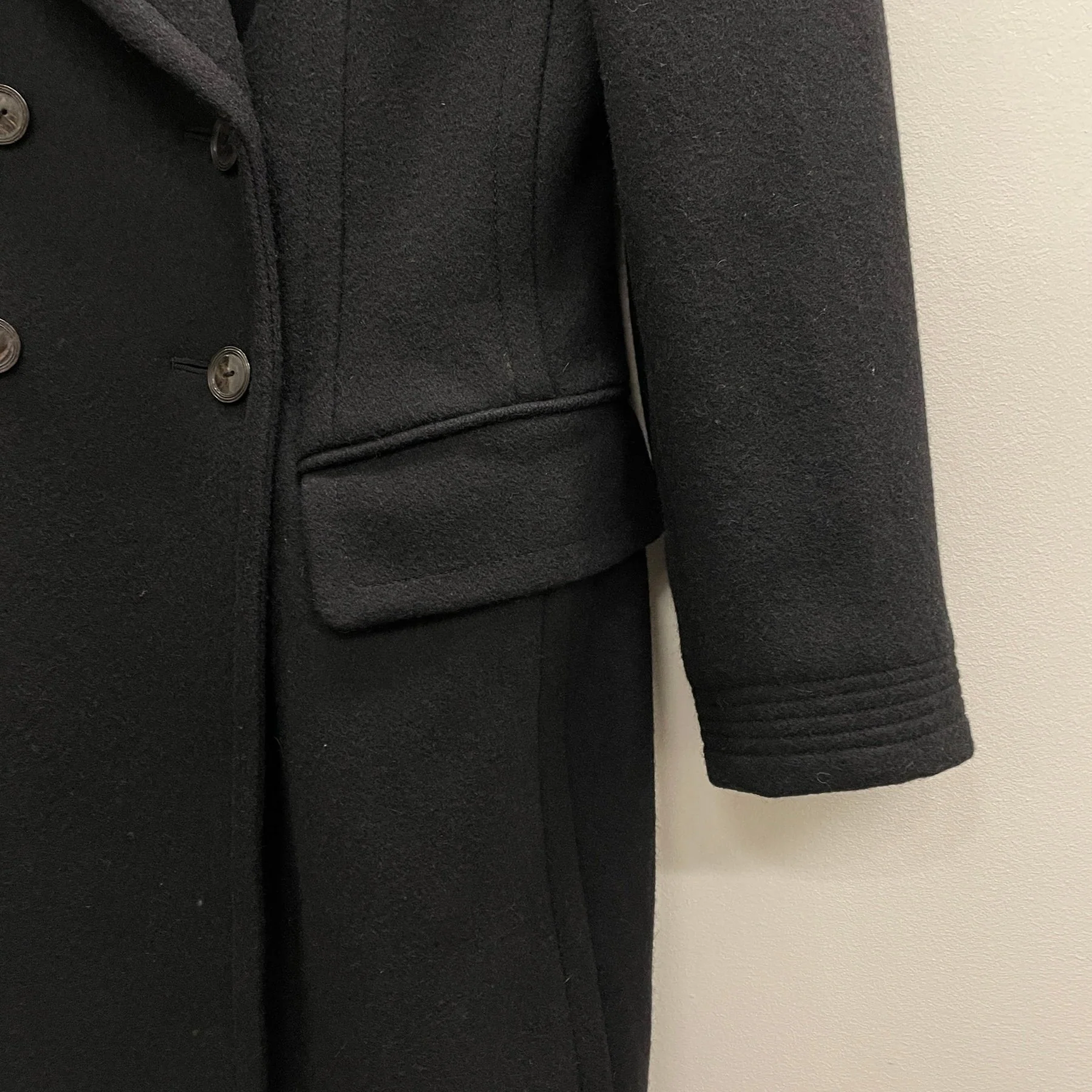90s Jean Paul Gaultier Wool Top Coat - Image 5
