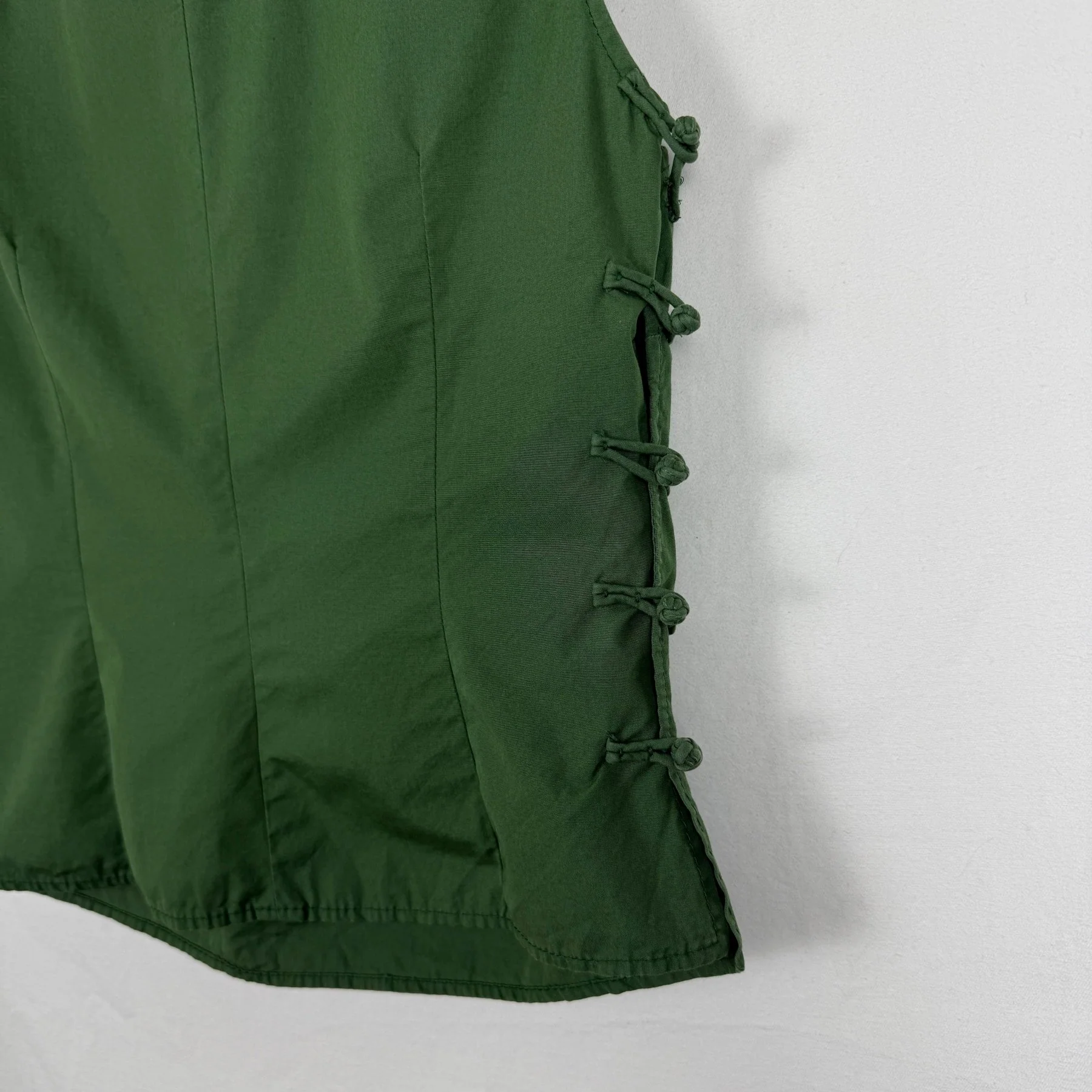 SS03 Miu Miu Knot Closure Sleeveless Blouse - Image 6