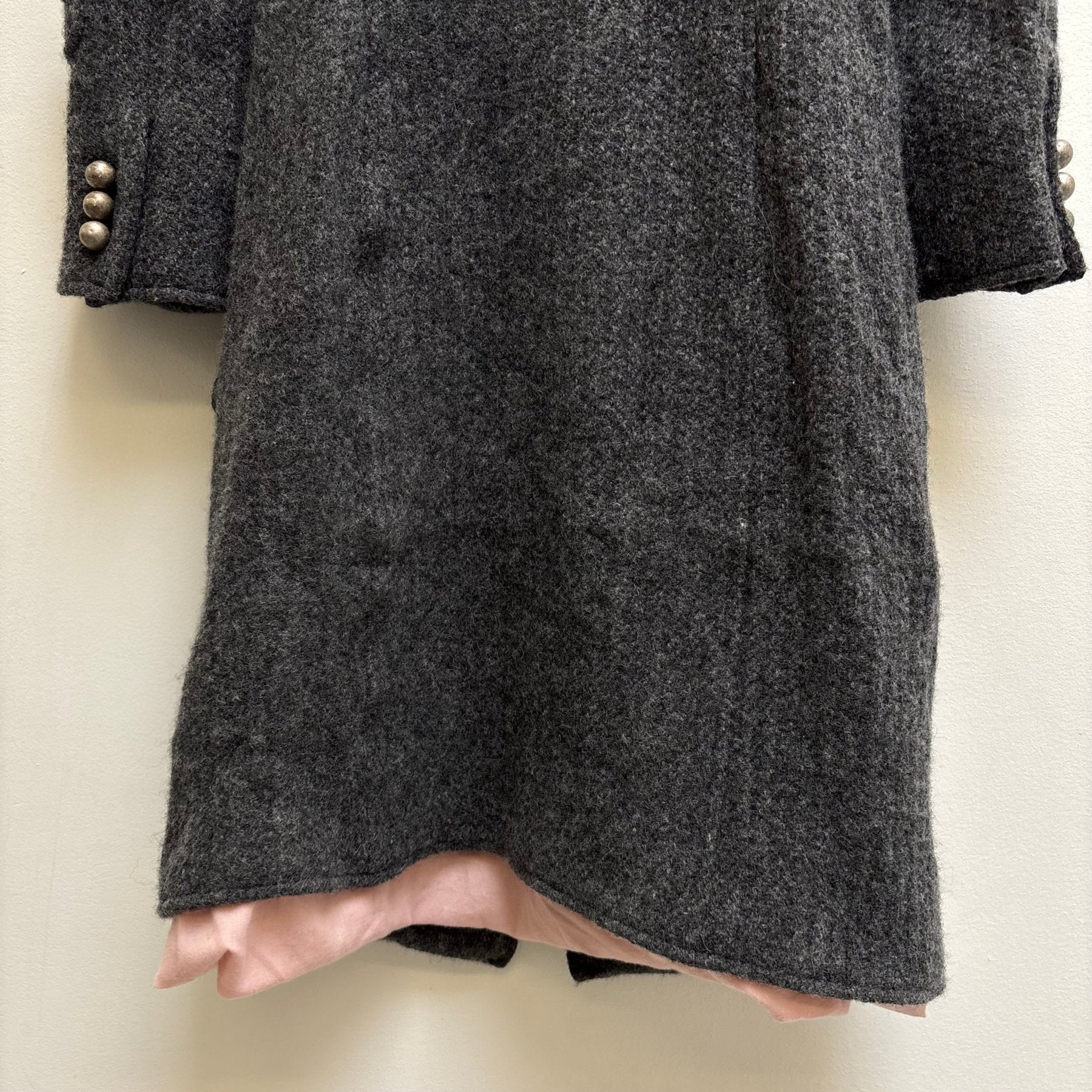 90s Moschino Multi-Pocket Wool Topcoat - Image 11